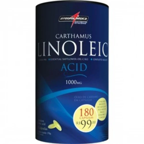 ESPORTIVO INTEGRALMÉDICA CARTHAMUS LINOLEIC ACID LATA 180 CÁPSULAS
