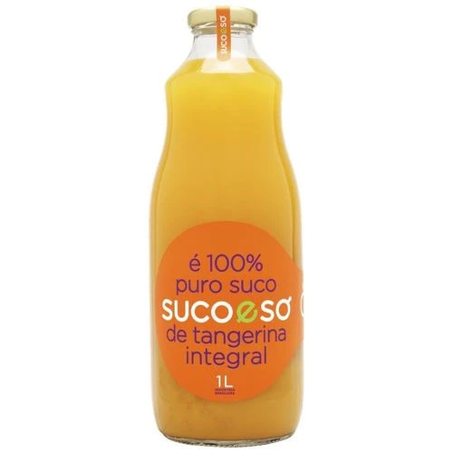 SUCO DE TANGERINA INTEGRAL 1L SUCO E SÓ