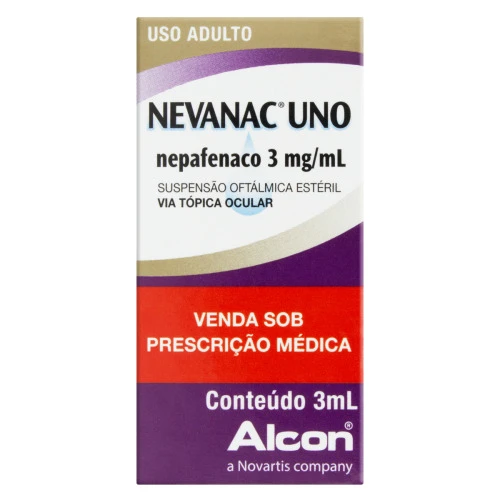 NEVANAC UNO 3MG ML ALCON CAIXA 3ML