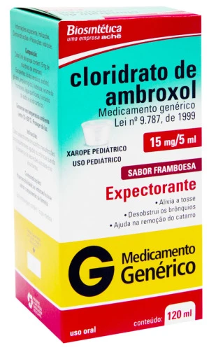 CLORIDRATO DE AMBROXOL 15MG 5ML BIOSINTÉTICA