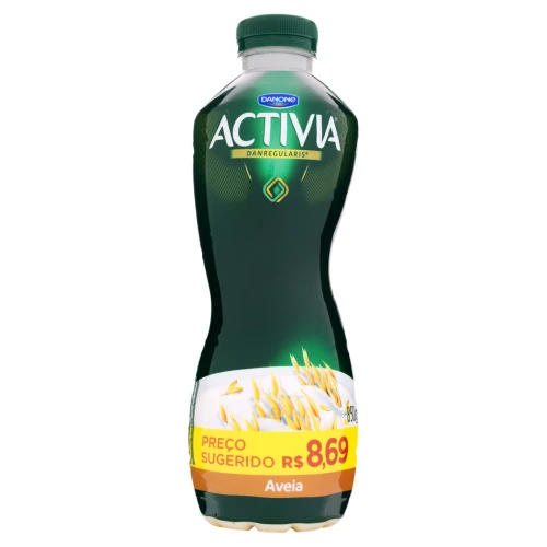 LEITE FERMENTADO PARCIALMENTE DESNATADO AVEIA ACTIVIA GARRAFA 850G