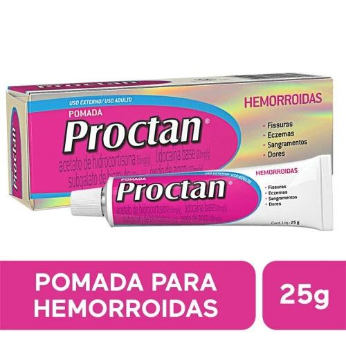POMADA PARA TRATAMENTO DE HEMORRÓIDAS PROCTAN 25G