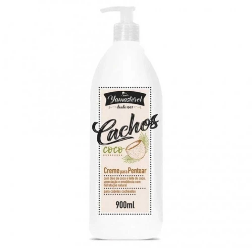 CREME PARA PENTEAR CACHOS COCO YAMASTEROL 900ML