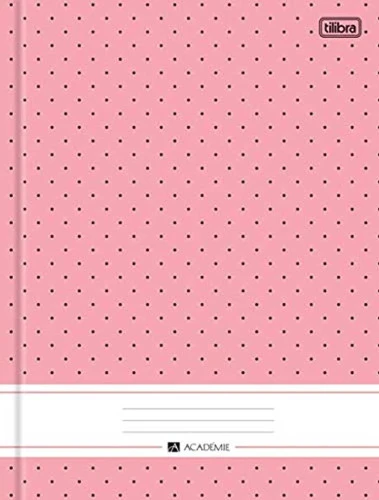 CADERNO BROCHURA UNIVERSITARIO ACADEMIE FEMININO 96 FOLHAS