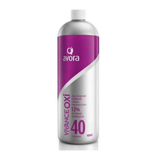 ÁGUA OXIGENADA AVORA VIVANCE 900ML 40 VOLUMES