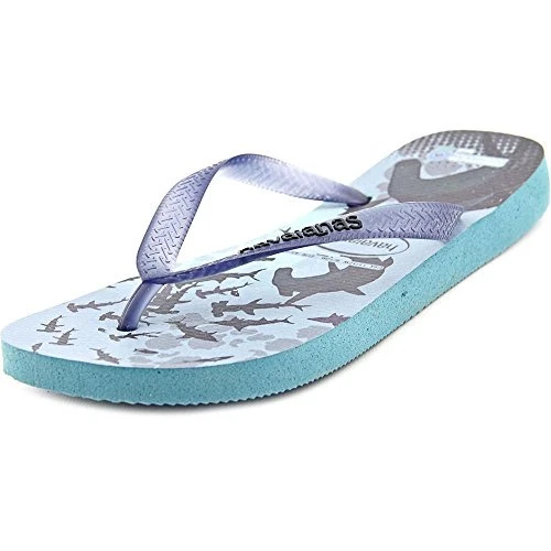HAVAIANAS CONSERVATION INTERNATIONAL MEN US 6 BLUE FLIP FLOP SANDAL