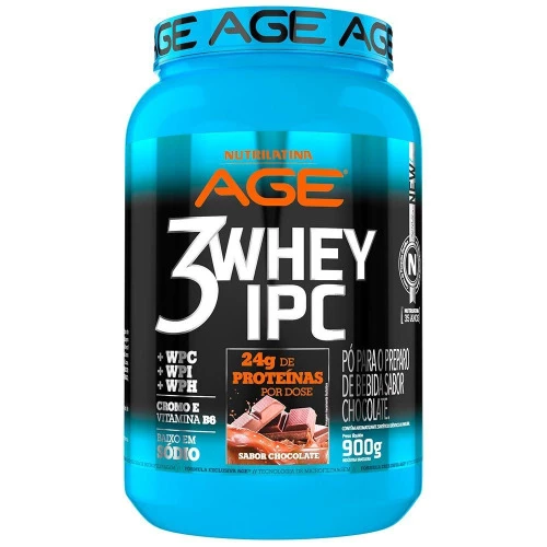 WHEY IPC CHOCOLATE POTE 900G NUTRILATINA