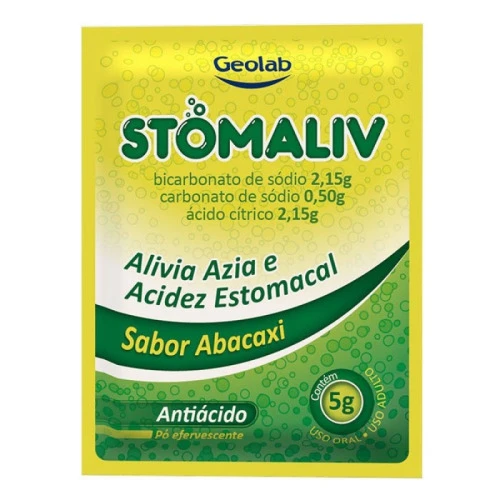 STOMALIV 430 430 100MG PÓ EFERV ENV 5G SB ABACAXI