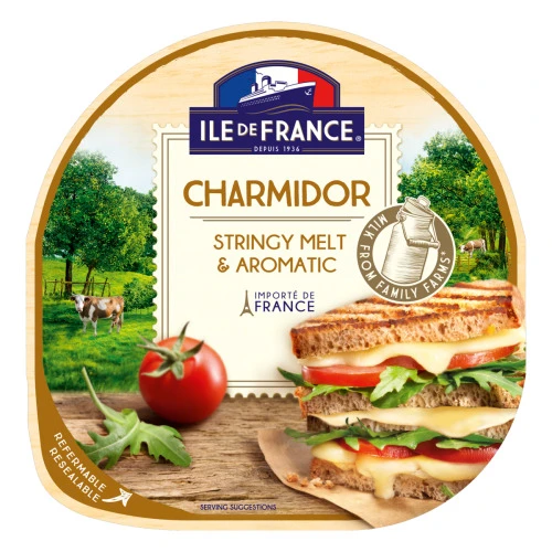 QUEIJO CHARMIDOR FATIADO ILE DE FRANCE 150G