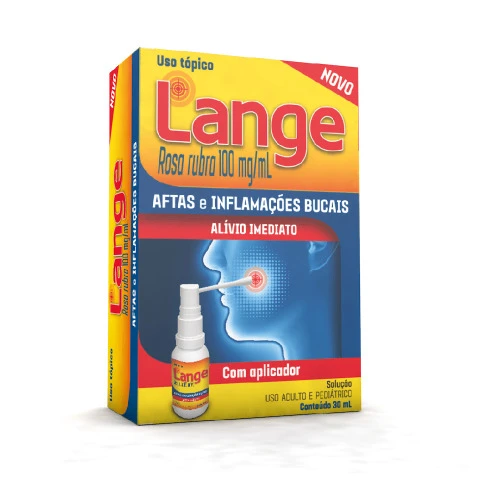 LANGE SOLUÇÃO PARA AFTAS E INFLAMAÇÕES BUCAIS 30ML
