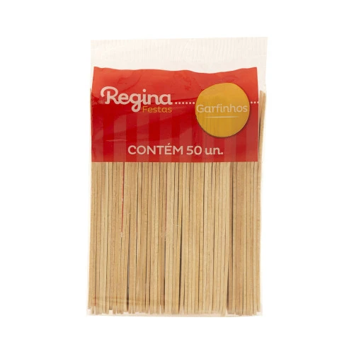 PALITO PARA SORVETE CHICA BOM 50 UNIDADES REGINA FESTAS