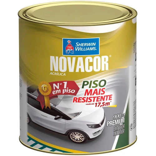 TINTA PISO CINZA 900ML NOVACOR