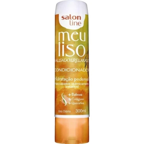 CONDICIONADOR SALON LINE MEU LISO ALISADOS E RELAXADOS ABACATE 300ML