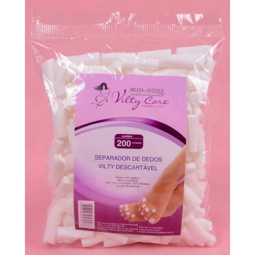 VILTY CARE SEPARADOR DE DEDOS COM 200