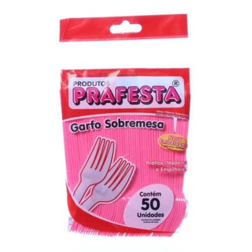 PRAFESTA GARFO SOBREM ROSA COM 50 9948
