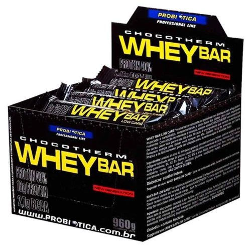 WHEY BAR CAIXA COM 24 BANANA