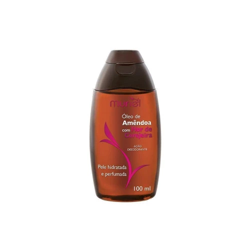 ÓLEO CORPORAL AMÊNDOAS COM CEREJEIRA MURIEL 100ML