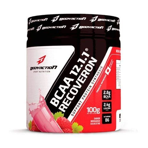 BCAA 12 1 1 MORANGO 100G BODY ACTION