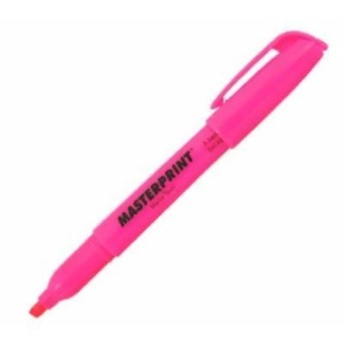 CANETA MARCA TEXTO ROSA MP612 MASTERPRINT