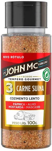 TEMPERO GOURMET CARNE SUÍNA 100G