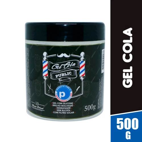 GEL COLA PUBLIC BEM BARATO 500G