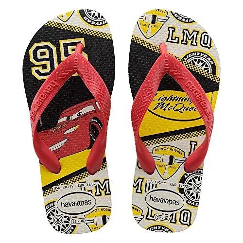 SAND HAVAIANAS KIDS CARS BCO VERMELHO RUBI 33 4
