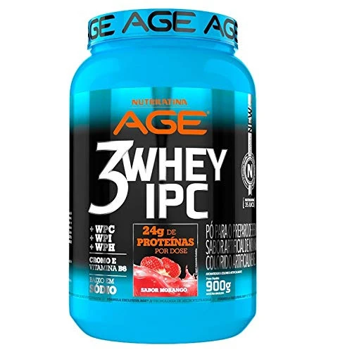 WHEY IPC MORANGO POTE 900G NUTRILATINA