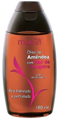 ÓLEO CORPO MURIEL 100ML AMÊNDOA COM CEREJEIRA