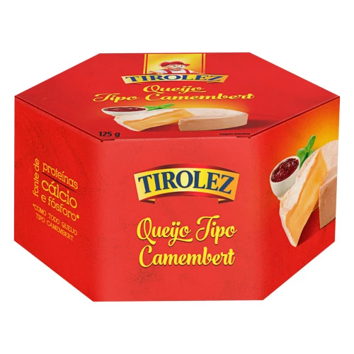 QUEIJO CAMEMBERT TIROLEZ 125G