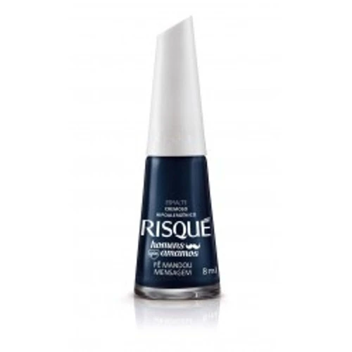 ESMALTE RISQUÉ CREMOSO FÊ MANDOU MENSAGEM 8ML