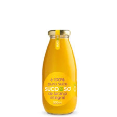 SUCO DE LARANJA INTEGRAL 300ML SUCO SO SUCO SO