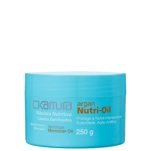 C KAMURA MASC ARGAN NUTRI OIL 250G