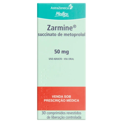 ZARMINE 50MG MEDLEY CAIXA 30 COMPRIMIDOS REVESTIDOS