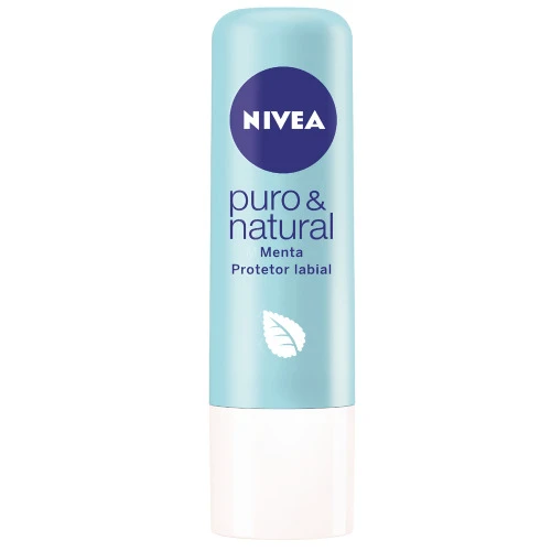 PROTETOR LABIAL NIVEA LIP CARE MENTA 8G