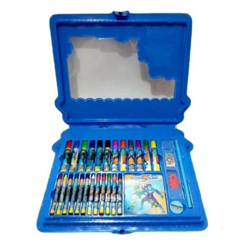 KIT ESCOLAR MALETA 51PCS AZUL
