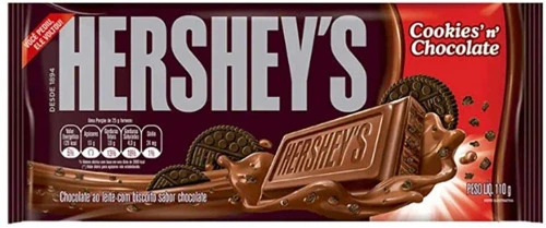 TABLETE CHOCOLATE COM COOKIES 110G HERSHEYS