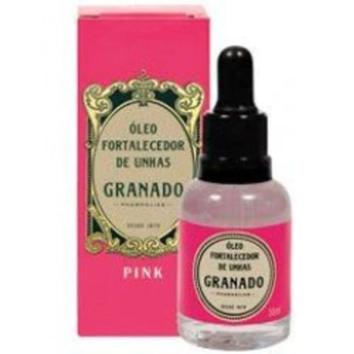 ÓLEO FORTALECEDOR DE UNHAS GRANADO PINK 30ML