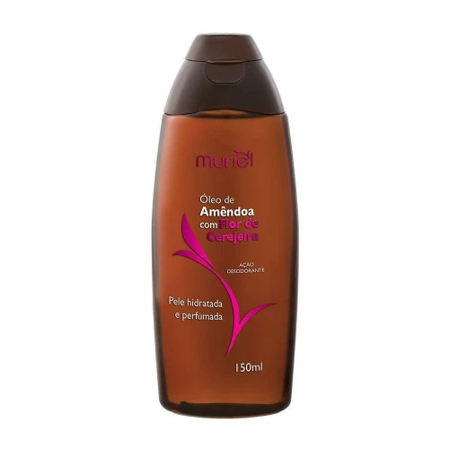 ÓLEO CORPORAL AMÊNDOAS COM CEREJEIRA MURIEL 150ML