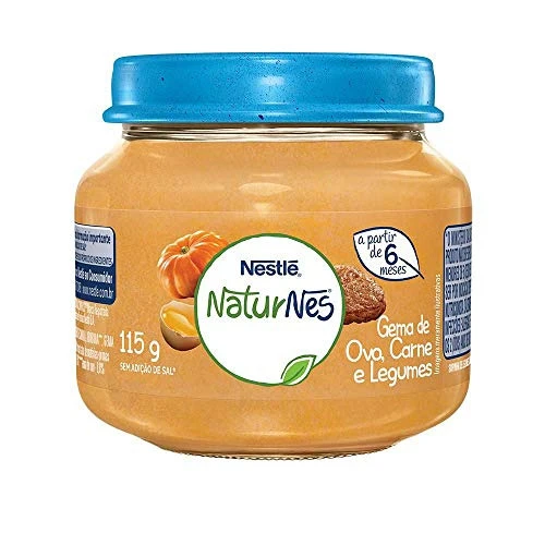 SOPINHA GEMA DE OVO CARNE E LEGUMES NESTLÉ VIDRO 115G