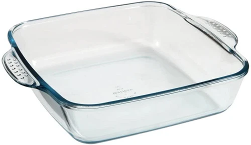 ASSADEIRA QUADRADA DE VIDRO MARINEX 3 8 LITROS