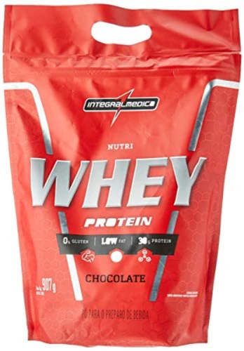 NUTRI WHEY PROTEIN INTEGRALMÉDICA REFIL CHOCOLATE