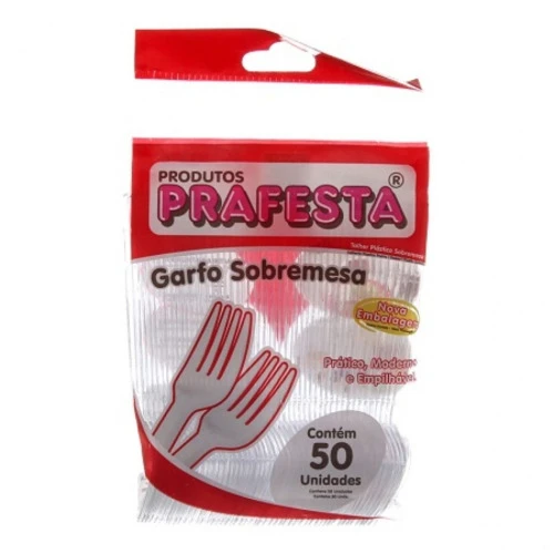 PRAFESTA GARFO SOBREM CRISTAL COM 50 9950