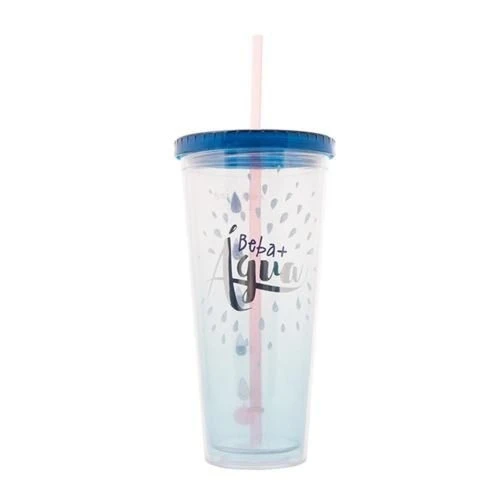 COPO CANUDO BEBA MAIS ÁGUA 24280