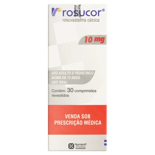 ROSUCOR 10MG TORRENT PHARMA CAIXA 30 COMPRIMIDOS REVESTIDOS