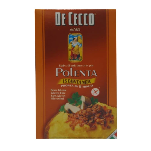 POLENTA ITALIANA INSTANTÂNEA DE CECCO CAIXA 375G