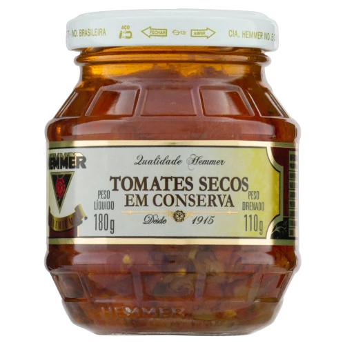TOMATE SECO EM CONSERVA HEMMER VIDRO 110G