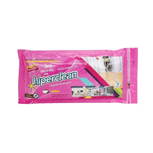 LENÇO UMIDECIDO HIPERCLEAN AROMAS DE PARIS