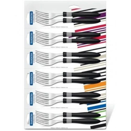 CONJUNTO GARFOS TRAMONTINA INOX PRE COM 2