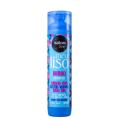 SHAMPOO MEU LISO BRILHO SALON LINE 300ML