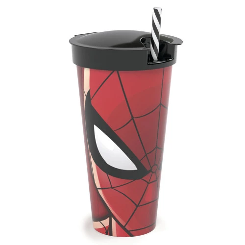 COPO PLASUTIL 2 EM 1 SPIDER MAN